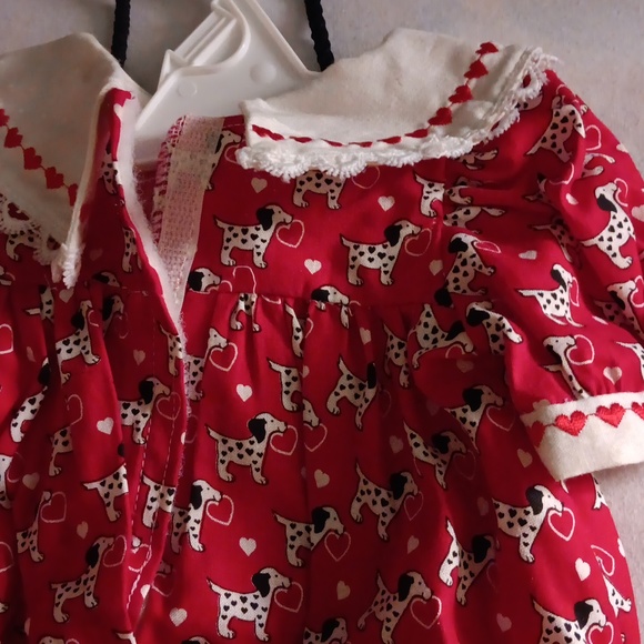 Doll Dalmatian vintage dress w purse - Picture 3 of 3